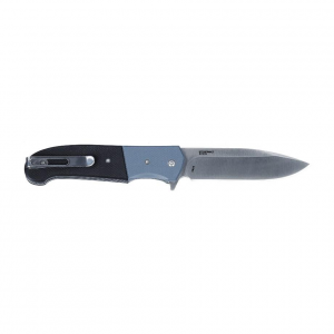 CRKT Ignitor Assisted Folding Knife 3-1/2" Drop Point Blade Black and Blue