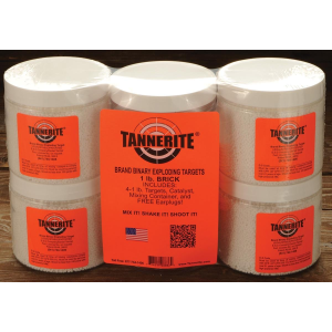 Tannerite Exploding Rifle Targets 1lb 4/pk