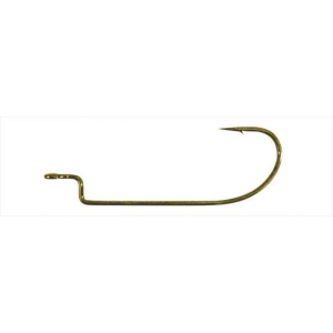 Gamakatsu-Usa Gamakatsu Worm Offset Bronze Size 1/0 25pk - $20.69 at Natchez Shooting & Outdoors