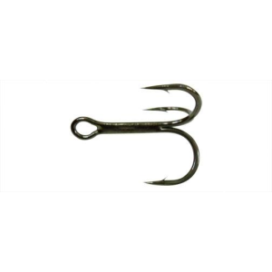 Gamakatsu-Usa Gamakatsu Treble Hook 2X Blk Size 4 11pk - $13.31 at Natchez Shooting & Outdoors