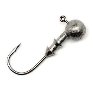 Gamakatsu-Usa Gamakatsu Round Jig Head Size 1/0-1/8 NS Black 5/ct - $7.03 at Natchez Shooting & Outdoors