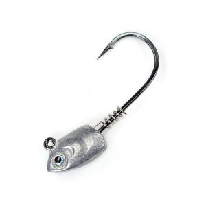 Gamakatsu Superline Swim Bait Head 4/0 1/4 oz Clear 3/ct