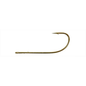 Gamakatsu-Usa Gamakatsu Straight Worm Brnz Size 1/0 6pk - $5.27 at Natchez Shooting & Outdoors