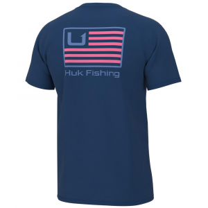 Huk Huk and Bars Short Sleeve Shirt Set Sail S