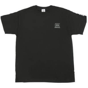 Glock Glock Factory T-Shirt Black with Silver Logo - 2XL - $11.99 at Natchez Shooting & Outdoors