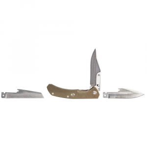 Remington RXB Liner Lock Folding Knife 4-1/2" Multi Blade OD Green