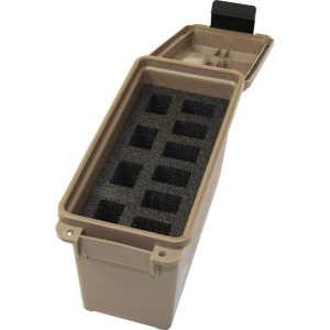 MTM Tactical Magazine Can for Double Stacked Handgun Magazines Dark Earth