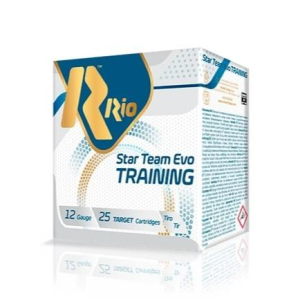 Rio Rio Star Team Evo Training 24 Gram Shotshells 12 ga 2-3/4" 1340fps 7/8oz #8 25/ct - $11.99 at Natchez Shooting & Outdoors