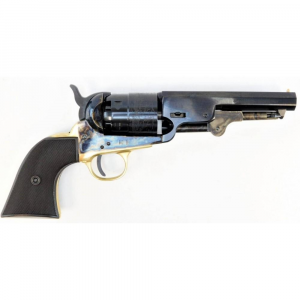 Pietta 1851 Navy Yank Muzzleloader Handgun .44 cal 6/rd Capacity 5.5" Barrel Case Hardened Checkered Polymer Grips