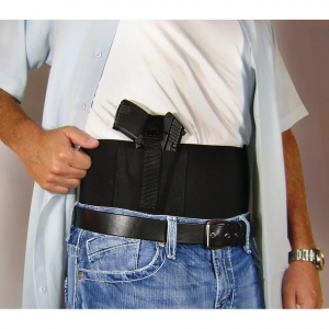 Personal Security Products Concealed Carry Belly Band Black S/M 28 to 34"