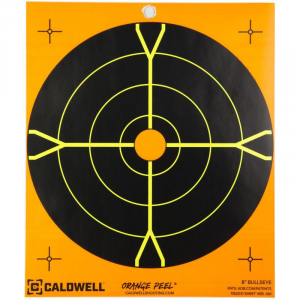 Caldwell 8" Bullseye Target 25 Sheets
