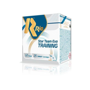 Rio Rio Star Team Evo Training 24 Light Shotshells 12 ga 2-3/4" 1200fps 7/8oz #8 25/ct - $11.99 at Natchez Shooting & Outdoors
