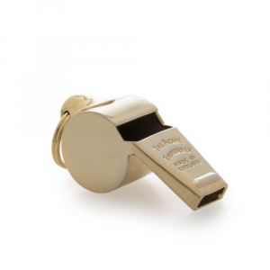 Omnipet Acme Thunderer Whistle Brass Small