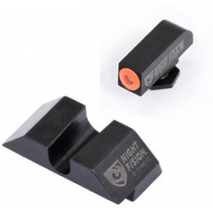 Perfect Dot NS Set w/Orange Front Dot+ U Blank Rear for Glock 17-39