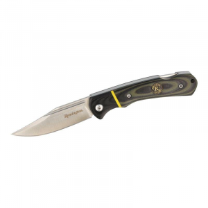 Remington Hunter Lockback Folding Knife Clip Point Blade Green