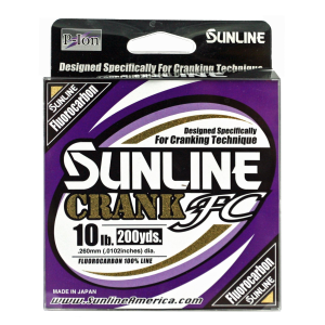Sunline Crank FC 10lb  Clear  200 yd