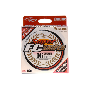 Sunline Super FC Sniper 16 lb - Clear - 165 yds