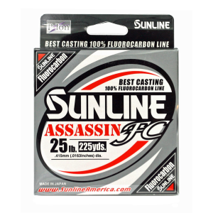Sunline Assassin FC 25 lb - Clear - 225 yd