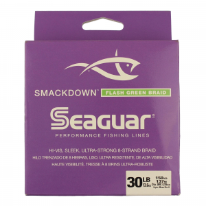 Seaguar Smackdown Braid 10 lb Flash Green 150 yd