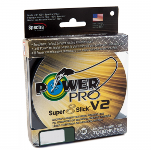 Power Pro Super Slick V2 65 lb  150 yd  Moss Green