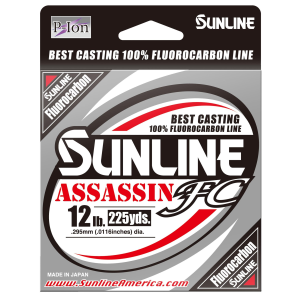 Sunline Assassin FC 8 lb - Clear - 225 yd