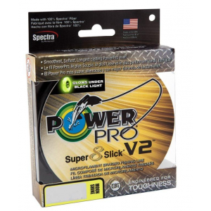 Power Pro Super Slick V2 150 yd  15 lb  Moon Shine