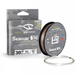 Seaguar 101 TactX Braid 30 lb FluoroLeader 150 yd