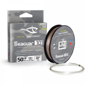 Seaguar 101 TactX Braid 50 lb FluoroLeader 150 yd