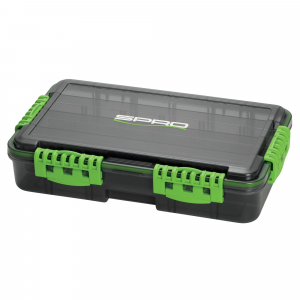 Spro Tackle Box 3700D 14x9x3.2 Black/Green