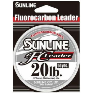 Sunline FC Leader 8 lb - Clear - 50 yd