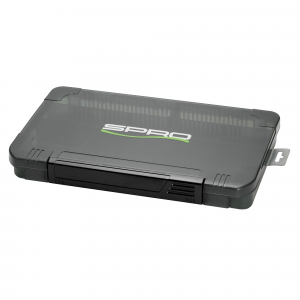 Spro Tackle Box 3700M 14x9x2 Black/Green