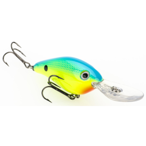 Strike King Pro Model 8XD Crankbait 1.4 oz Powder Blue Back Chart