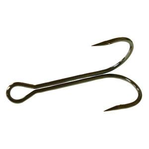 Owner-Hooks Owner Double Frog Hook Size 4/0  Black Chrome 5pk - $11.59 at Natchez Shooting & Outdoors