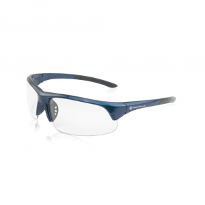 Smith & Wesson Corporal Shooting Glasses Half Frame Blue with Clear Lens