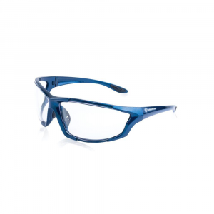 Smith & Wesson Major Full Frame Shooting Glasses Blue with Clear Lens