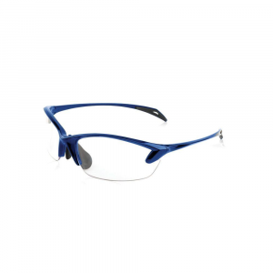 Smith & Wesson Colonel Womens Shooting Glasses Half Frame Blue with Clear Lens