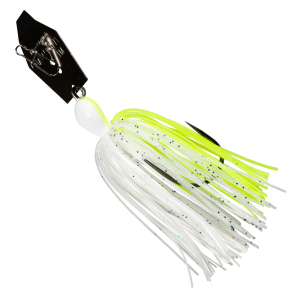 ChatterBait Big Blade 3/4oz Chartreuse/White
