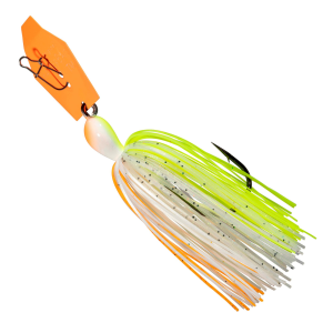 ChatterBait Big Blade 3/4oz Chart/White/Orange