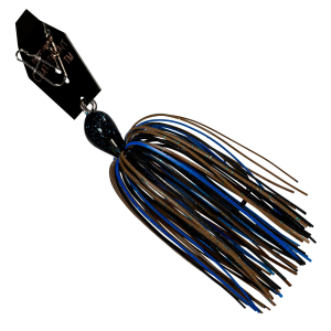 ChatterBait Big Blade 5/8oz Black/Blue Candy