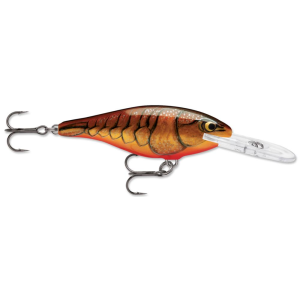 Rapala Shad Rap 06 Crankbait 2-1/2" 1/4 oz Dark Brown Crawdad