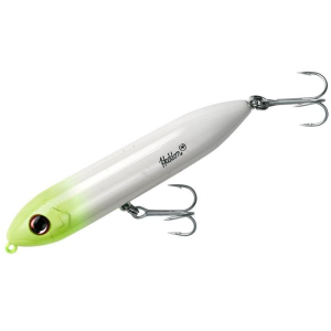 Heddon Super Spook Jr. White Chart Head