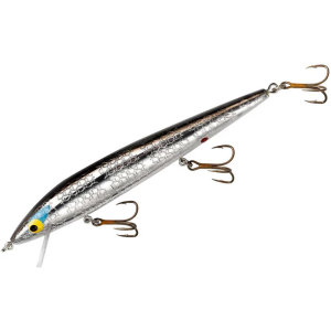 Smithwick Smithwick Floating Rattlin' Rogue Jerkbait 4-1/2" Chrome/Black Back - $7.33 at Natchez Shooting & Outdoors
