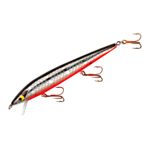 Smithwick Smithwick Floating Rattlin' Rogue Jerkbait 4-1/2" Chrome/Black Back/Org Belly - $7.33 at Natchez Shooting & Outdoors