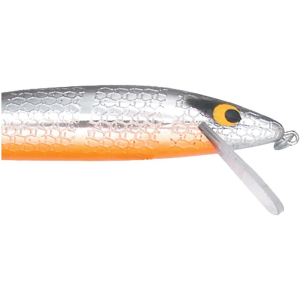 Smithwick Smithwick Suspending Rattlin' Rogue Jerkbait 4-1/2" Chrome/Black Back/Org Belly - $8.16 at Natchez Shooting & Outdoors