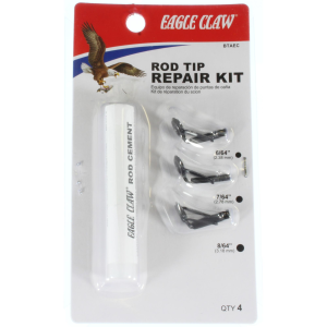 EA Rod Tip Repair Kit Black W/Glue