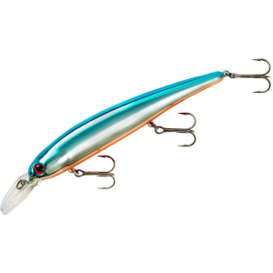 Bandit Walleye Shallow Jerkbait 4-3/4" 5/8 oz Chrome Blue Back