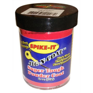 Spike It Jig N Coat Powder 2oz Flame Red (Blood Red)