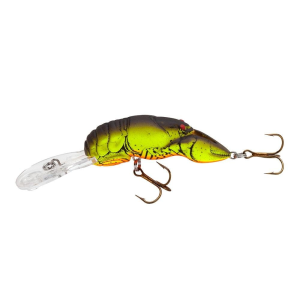 Rebel Deep Wee Crankbait 2-3/8" 3/8 oz Chartreuse/Brown