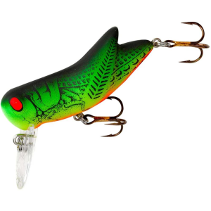 Rebel Big Hopper Crankbait 1-3/4" 1/4 oz Fire Tiger