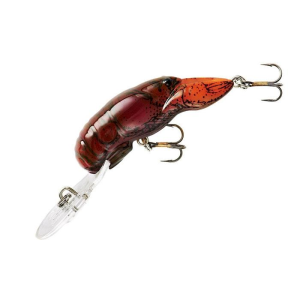 Rebel Wee Crawfish Crankbait 2" Flaming Junebug